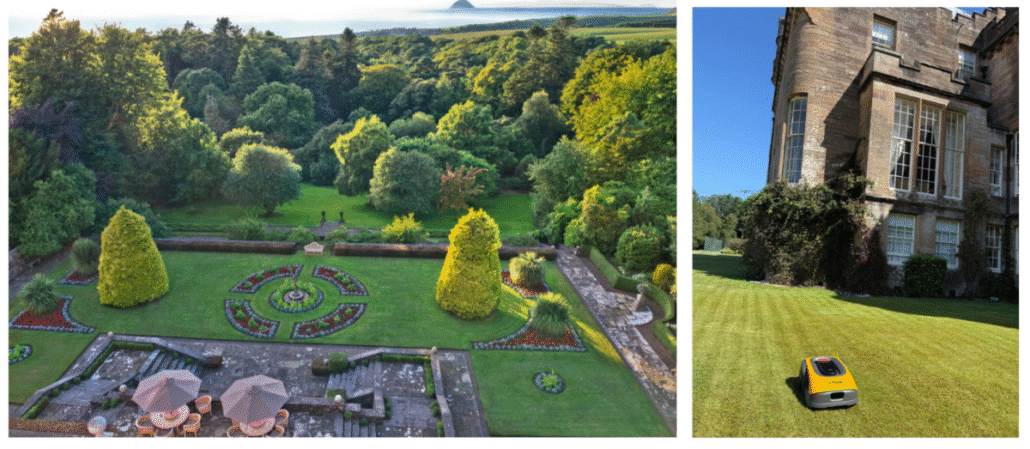 STIGA Technology Enhances Glenapp Castle’s Gardens
