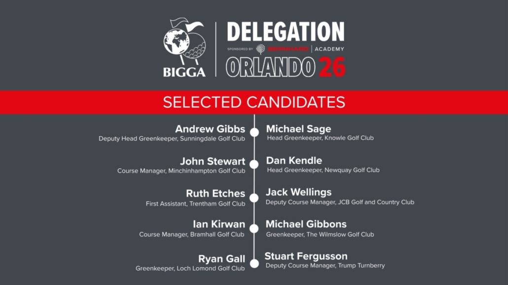 BIGGA and Bernhard Academy select America delegation