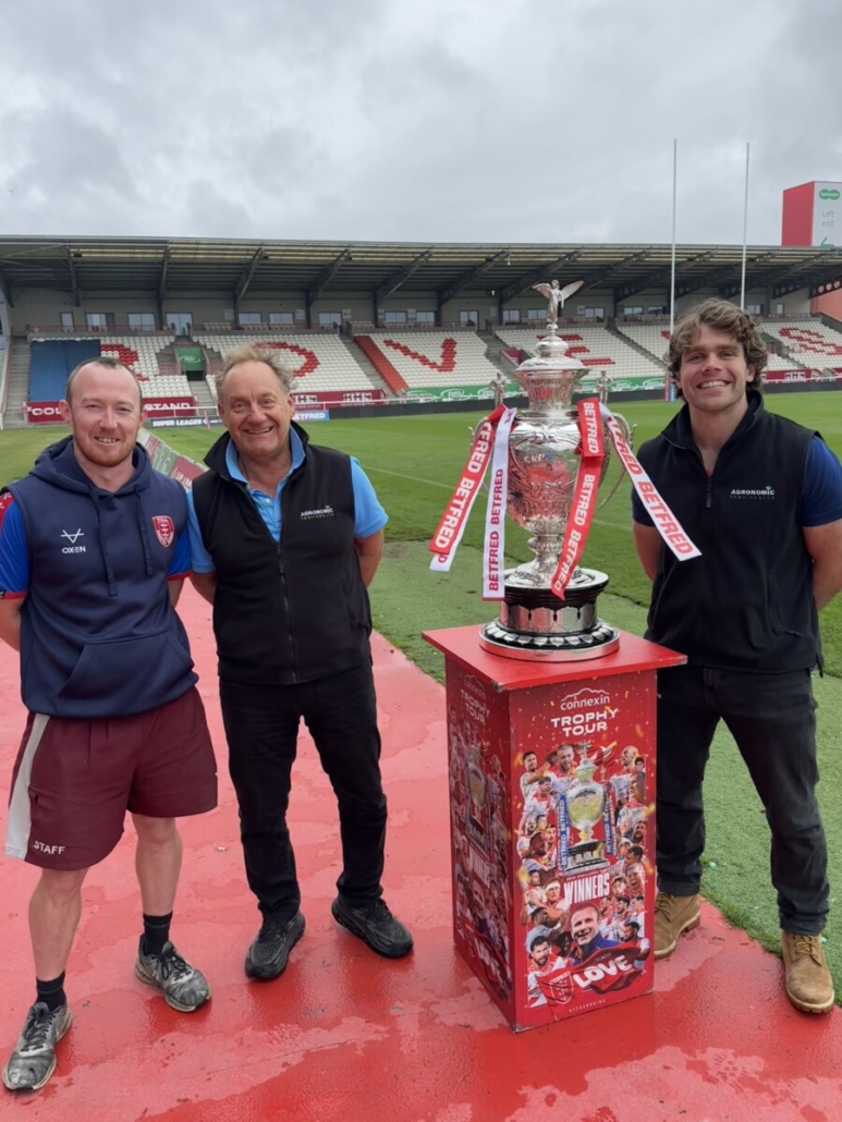 Agronomic Services celebrates success with Hull KR Agronomic Services celebrates success with Hull KR