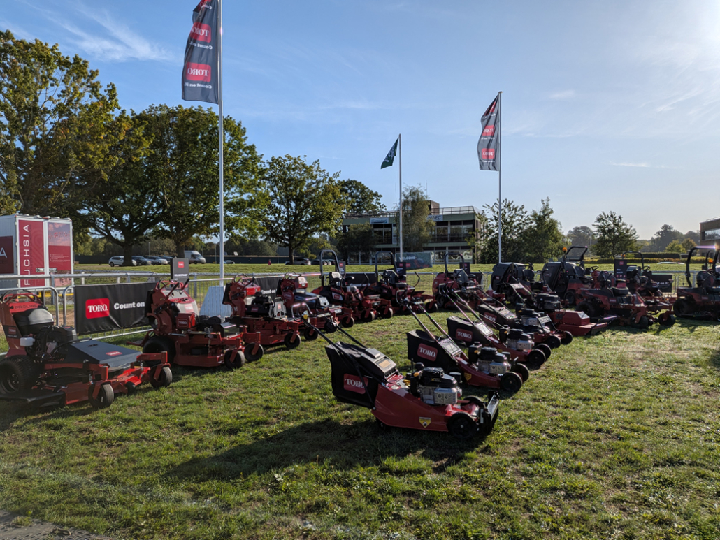 Toro UK's succesful first-ever dealer hub at GroundsFest