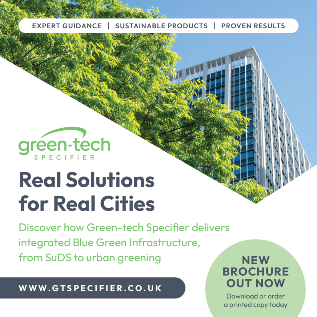 Green-tech launches new Blue Green Infrastructure brochure 