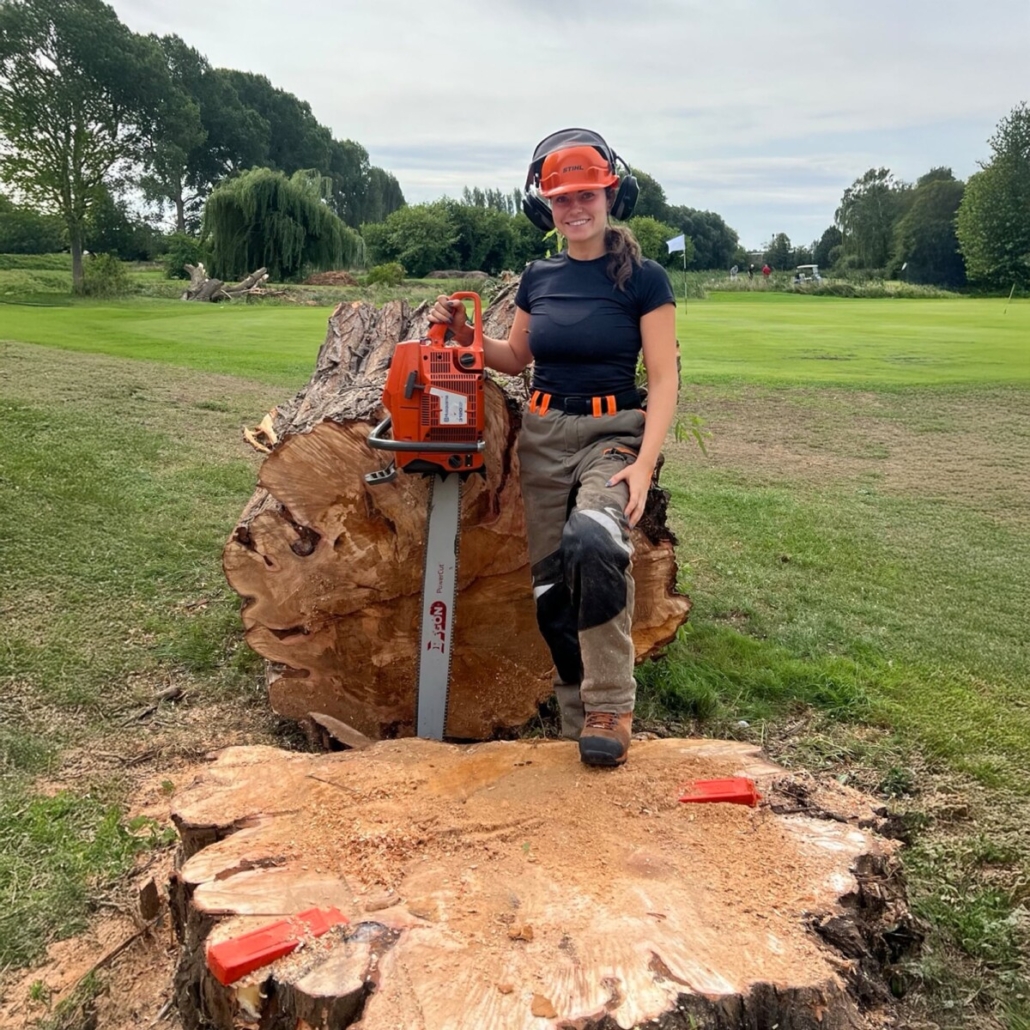 A Day in the Life of a Female Arborist A Day in the Life of a Female Arborist