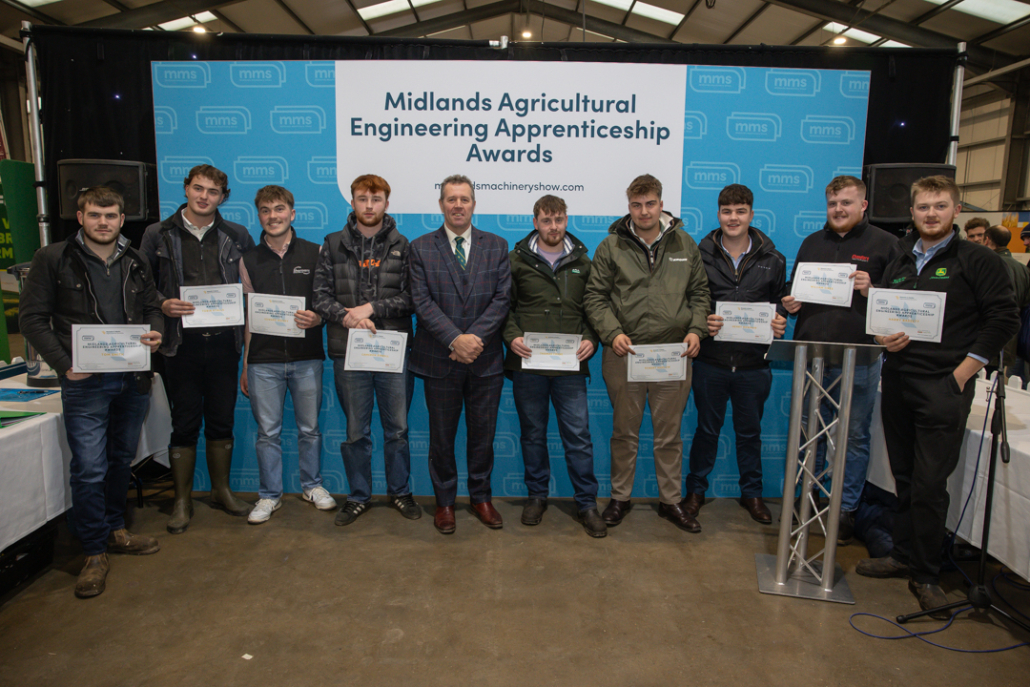 Nine apprentices win £500 bursary to support agricultural engineers Nine apprentices win £500 bursary to support agricultural engineers