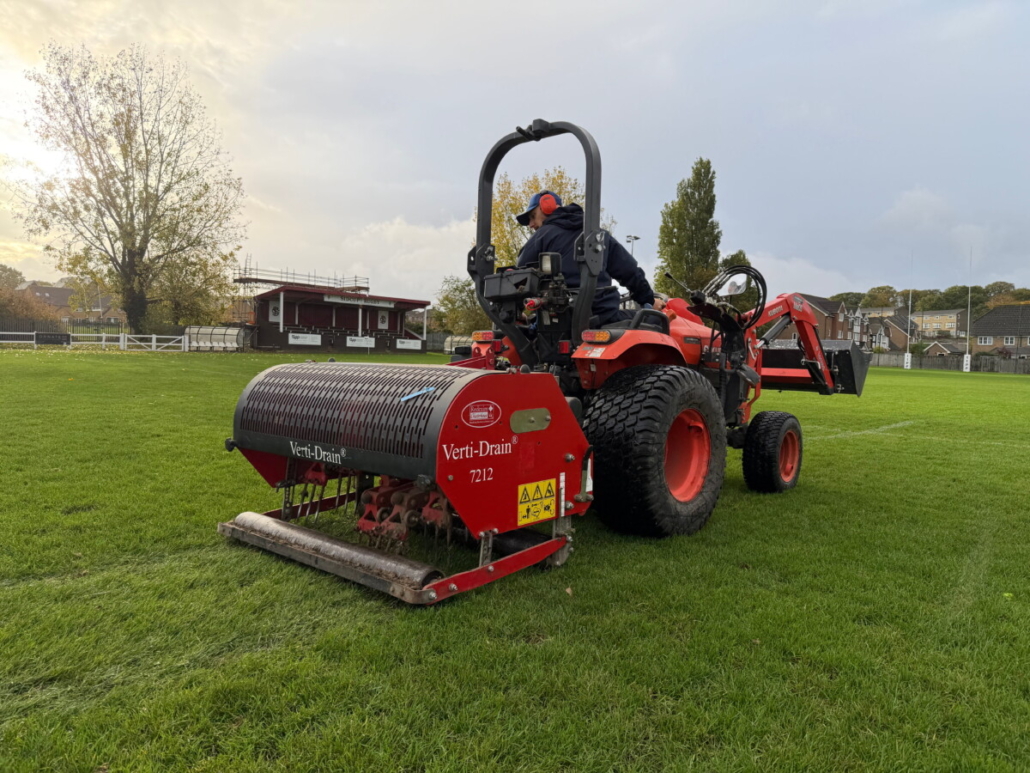 Verti-Drain® Helps Sidcup Sports Club Stay Match-Ready
