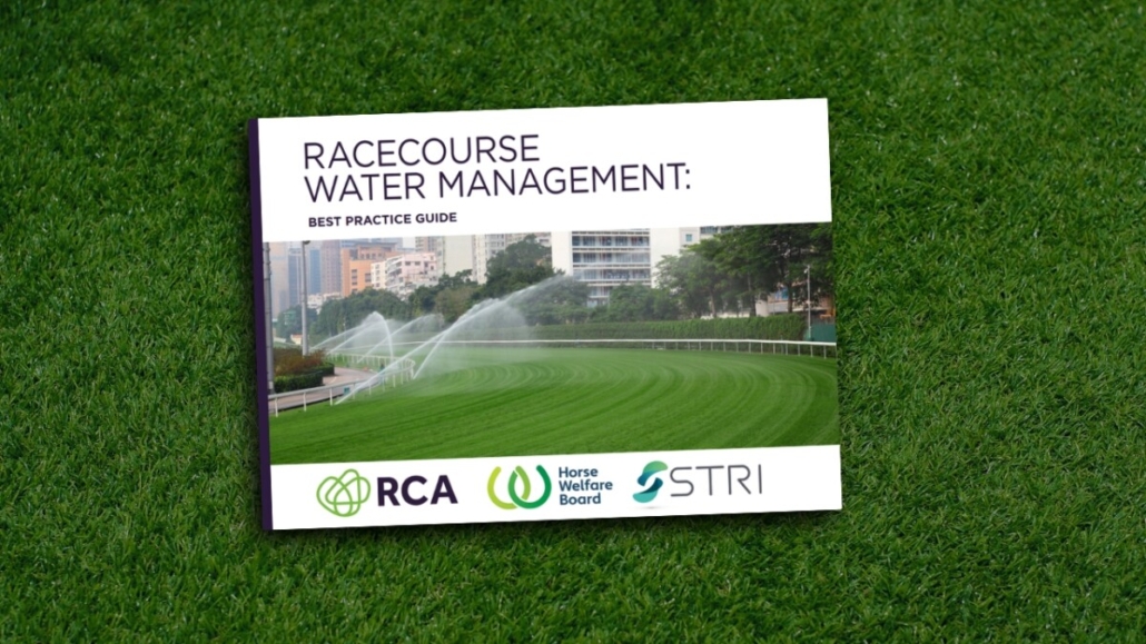 STRI launches Racecourse Water Management guide