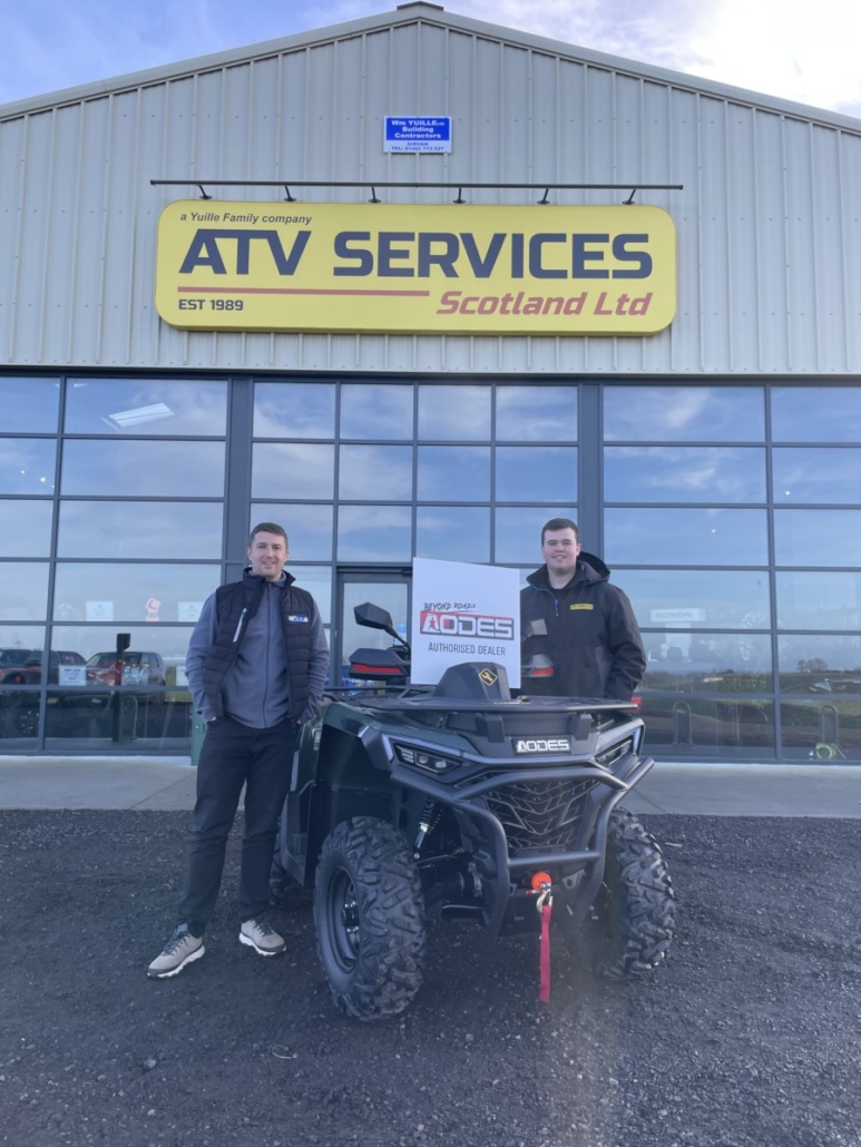 ATV Services Scotland Ltd appointed as AODES dealership ATV Services Scotland Ltd appointed as AODES dealership