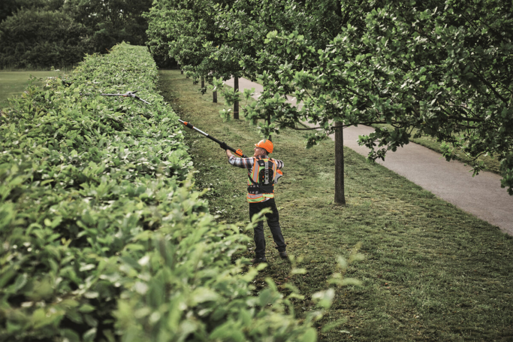 STIHL's powerful battery-powered hedge trimmers 