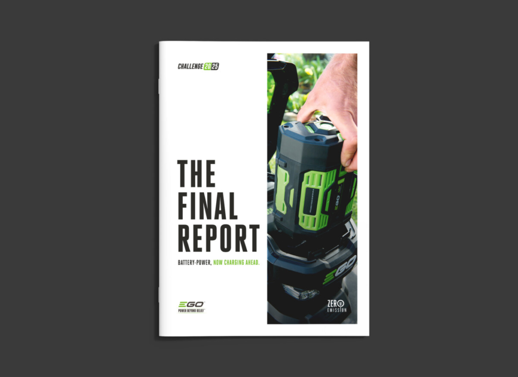 Battery power becomes number one equipment choice