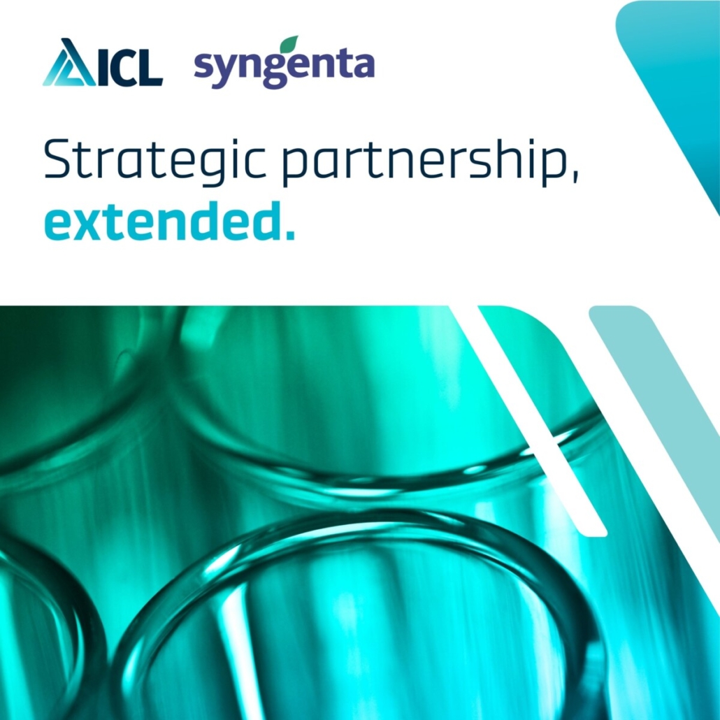 ICL and Syngenta Extend Partnership ICL and Syngenta Extend Partnership