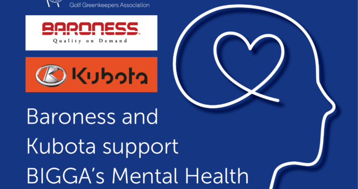 Baroness and Kubota support BIGGA's Mental Health First Aid Programme
