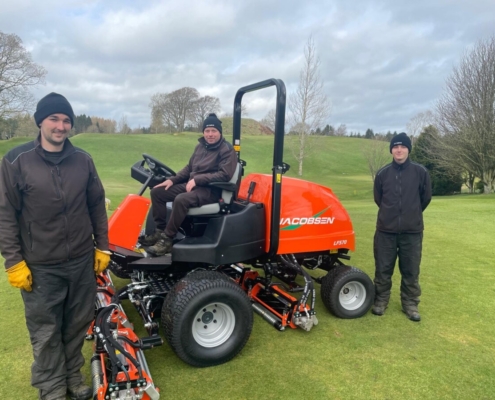 Carnwath GC replaces trusty Jacobsen LF3800 after 20 years