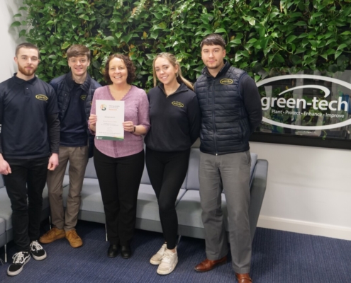 Green-tech reaffirms commitment to industry charity Perennial