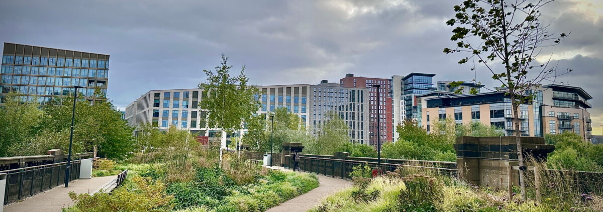 Green-Tech supplies landscaping materials for linear park