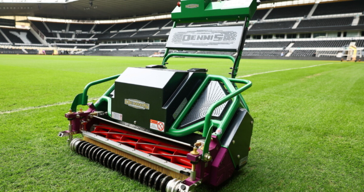 New lightweight battery mower from Dennis