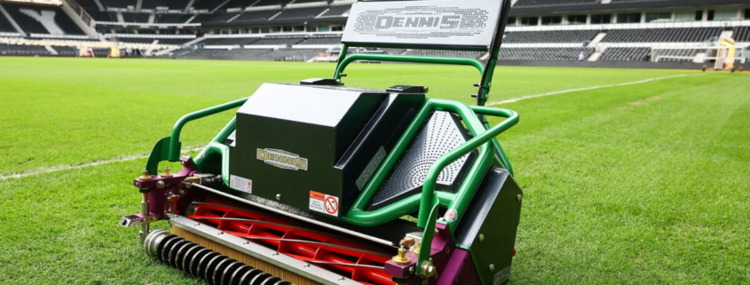 New lightweight battery mower from Dennis