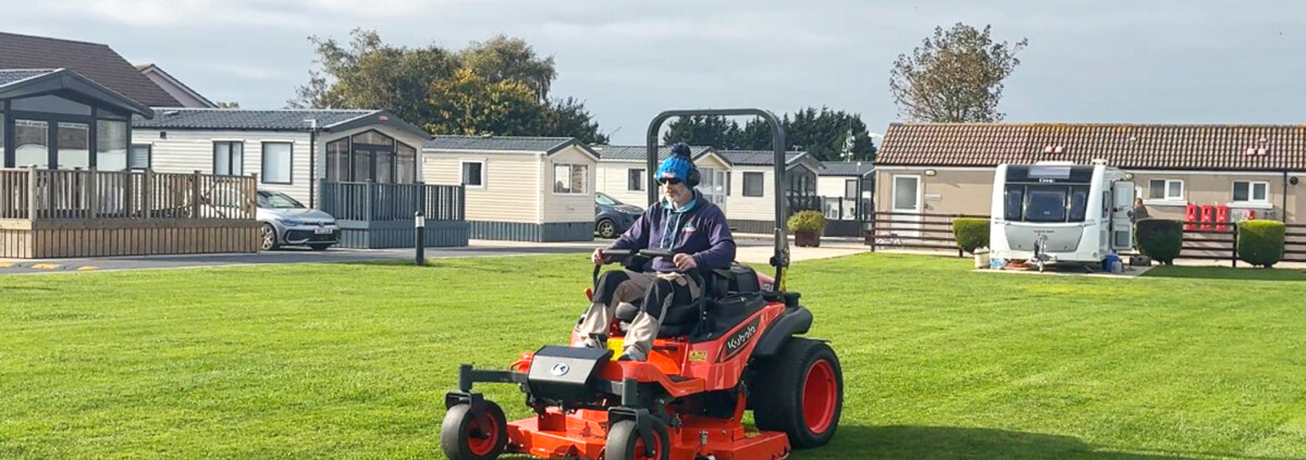 Kubota Zero-Turn ticks every box for Windsor Holiday Park