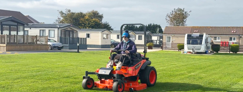 Kubota Zero-Turn ticks every box for Windsor Holiday Park
