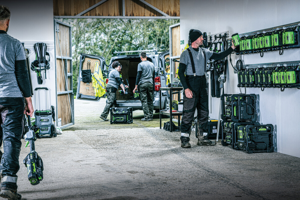 EGO's new lightweight professional-grade line trimmer 