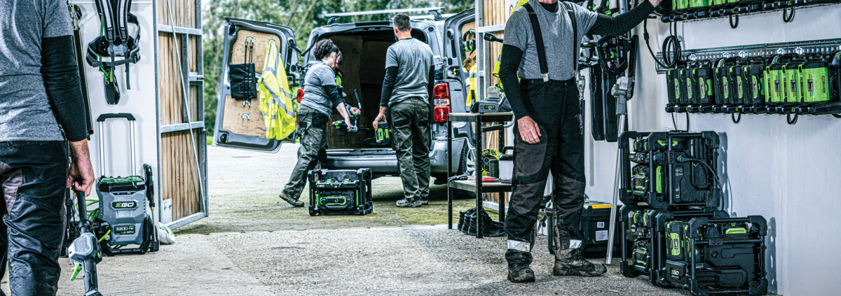 EGO's new lightweight professional-grade line trimmer