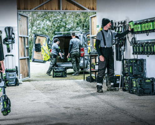 EGO's new lightweight professional-grade line trimmer