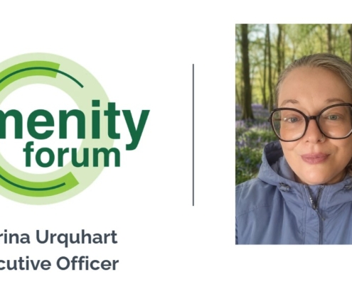 Corrina Urquhart appointed Executive Officer of the Amenity Forum