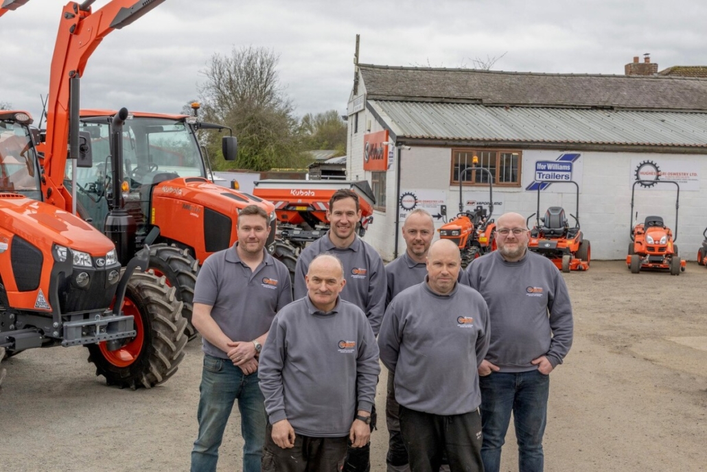 Kubota appoints Hughes Agri Oswestry