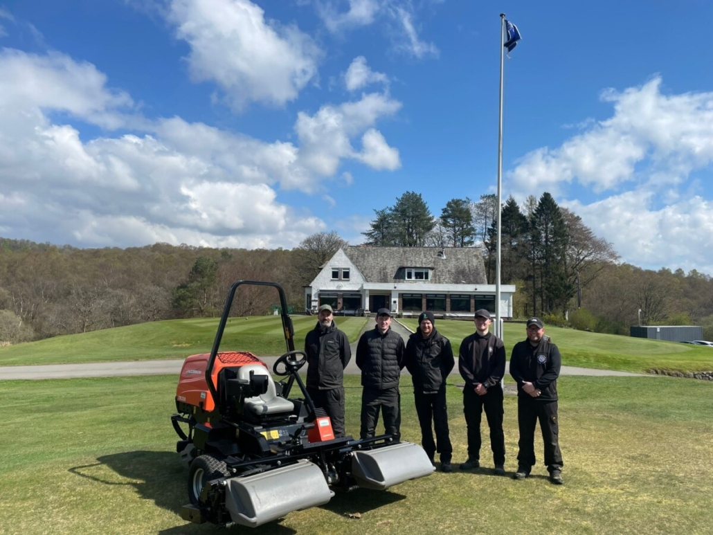 Milngavie GC boosted by arrival of Jacobsen TR330 