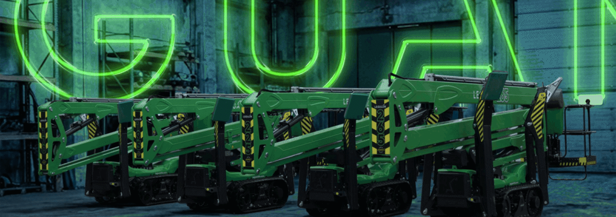 Leguan Lifts Redefines the Electric Spider Lift Market