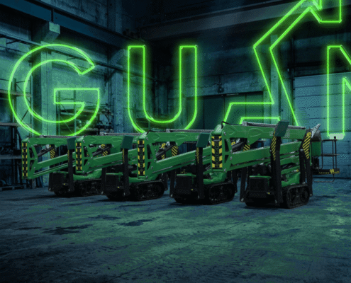 Leguan Lifts Redefines the Electric Spider Lift Market