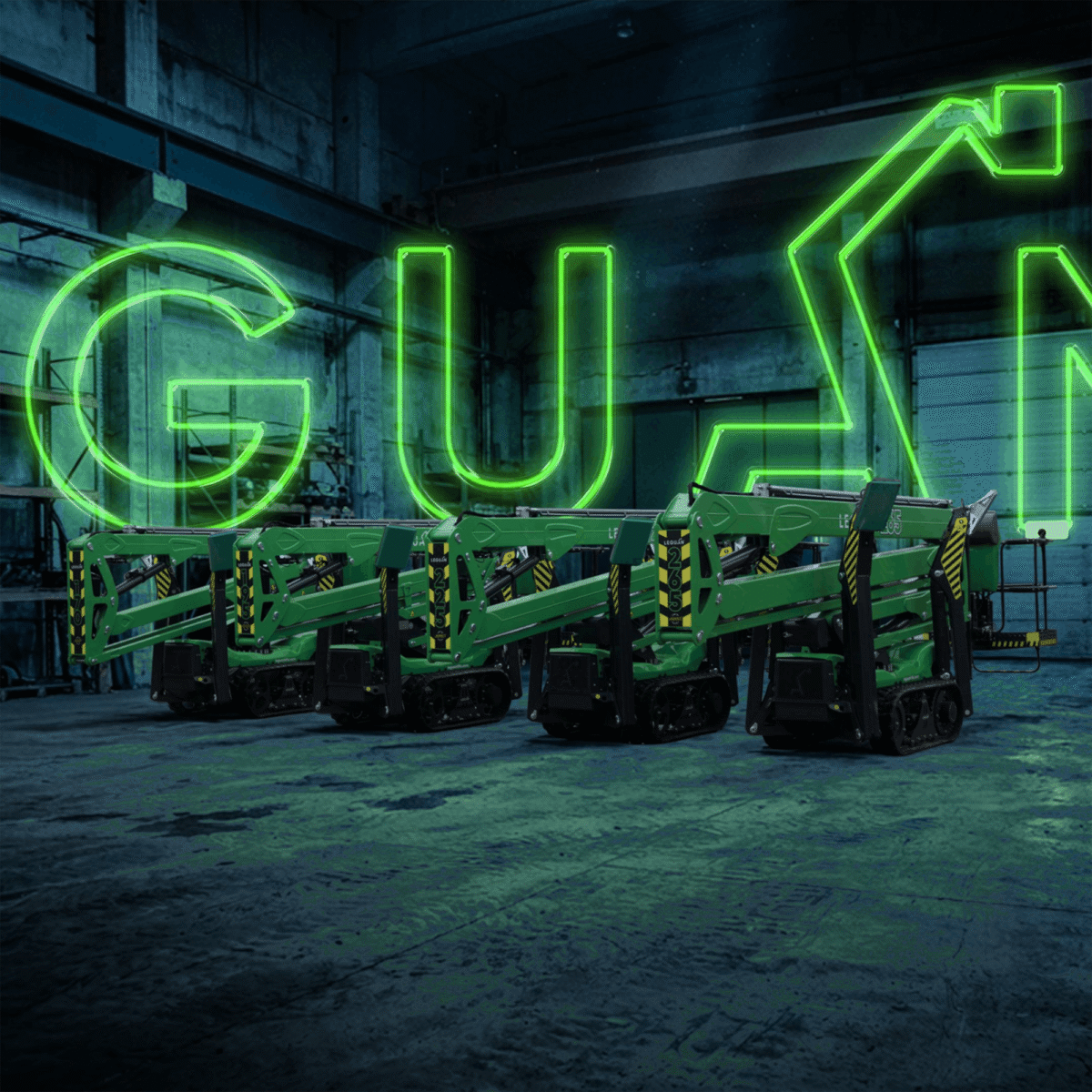 Leguan Lifts Redefines the Electric Spider Lift Market