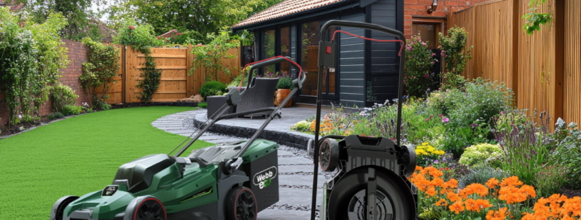 New Webb Eco 40V Cordless X-Series Rear Roller Lawnmower