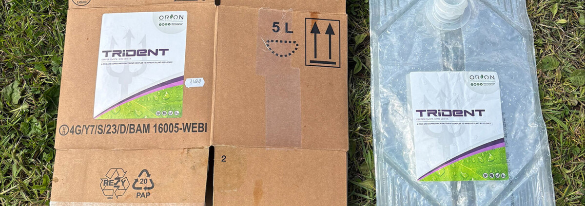 Bag in a box biostimulants save 63% plastic