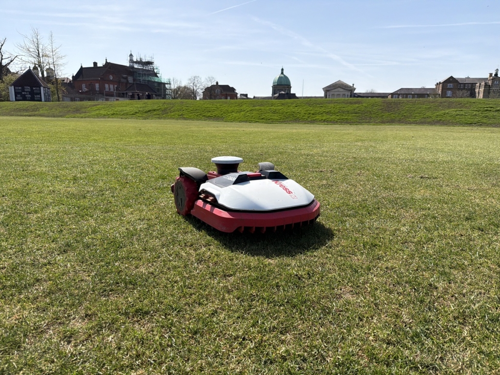 Raising standards at Haileybury with Kress robotic mowers Raising standards at Haileybury with Kress robotic mowers