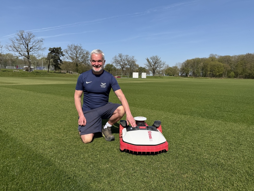 Raising standards at Haileybury with Kress robotic mowers Raising standards at Haileybury with Kress robotic mowers