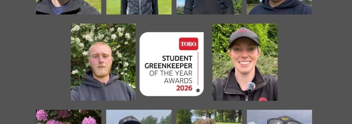 Toro Student Greenkeeper of the Year 2026 finalists announced