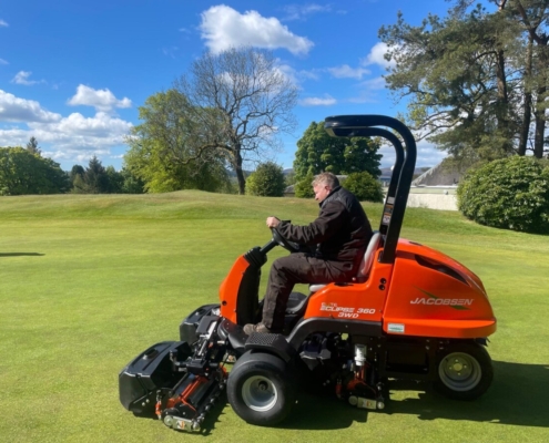 Kilmacolm GC enjoys quieter mornings with Jacobsen ELiTE 360