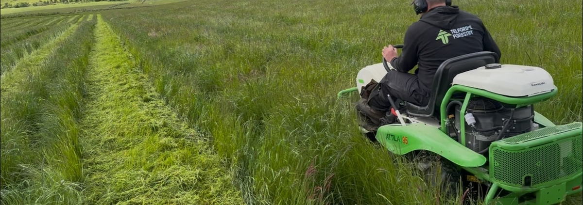 Forestry contractor finds perfect partner in the Etesia Attila 95