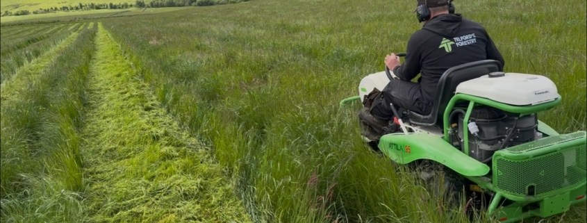 Forestry contractor finds perfect partner in the Etesia Attila 95