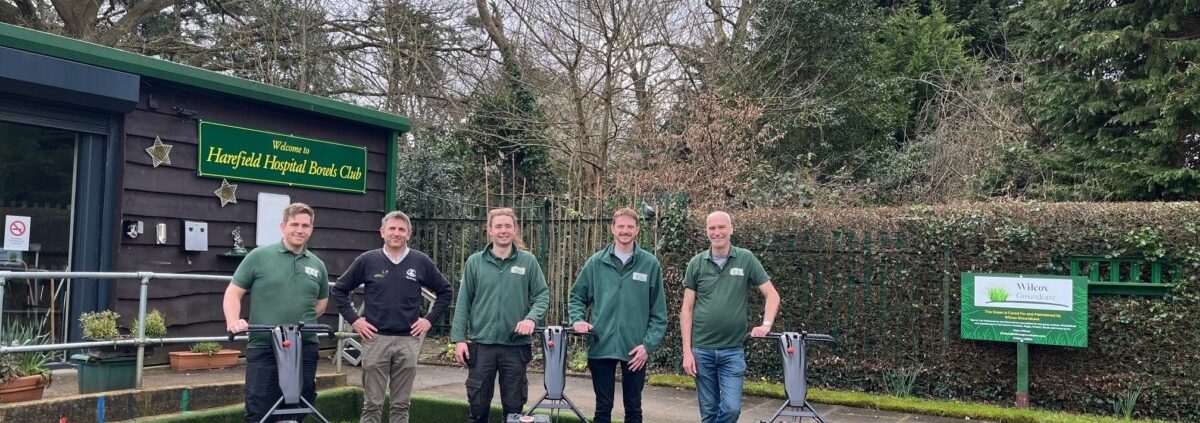 Wilcox Groundcare perfects bowling green preparations with Baroness