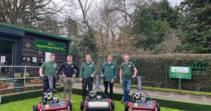 Wilcox Groundcare perfects bowling green preparations with Baroness