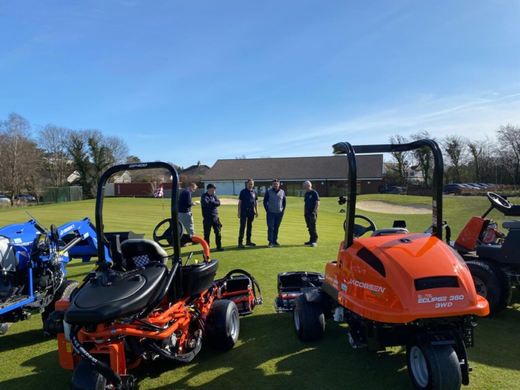 Bearsden GC project success followed by major machinery investment Bearsden GC project success followed by major machinery investment