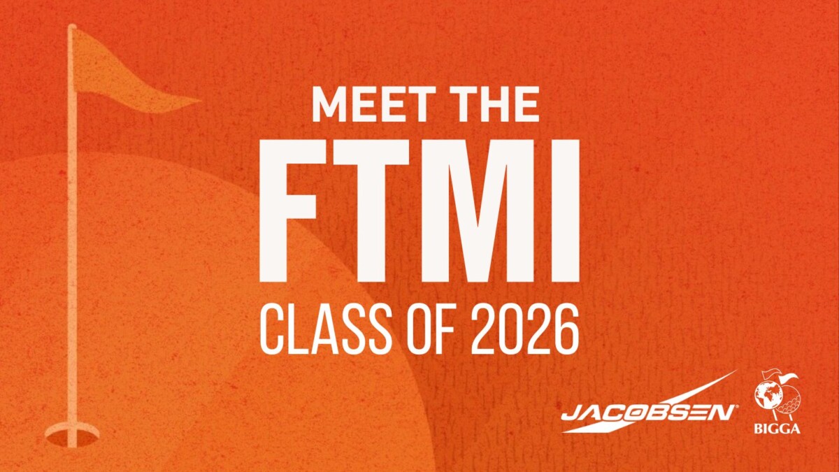 BIGGA and Jacobsen announce FTMI class of 2026