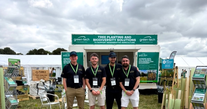 Green-tech showcasing agricultural land management solutions at Groundswell