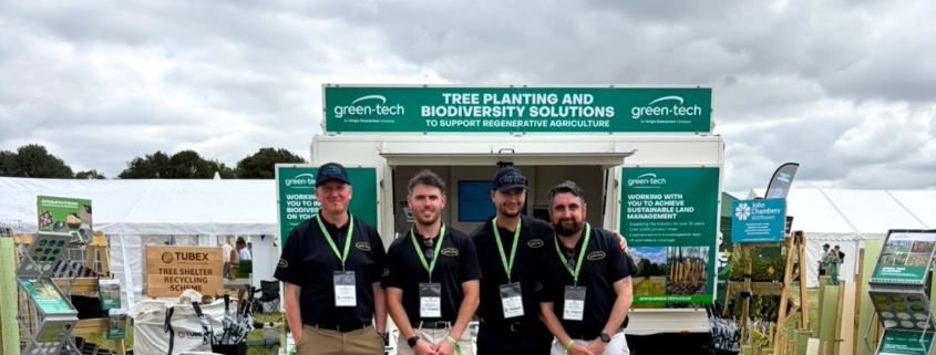 Green-tech showcasing agricultural land management solutions at Groundswell