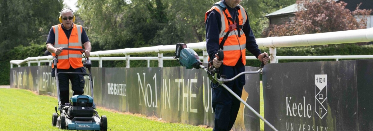 Makita XGT tools helping to maintain Keele University