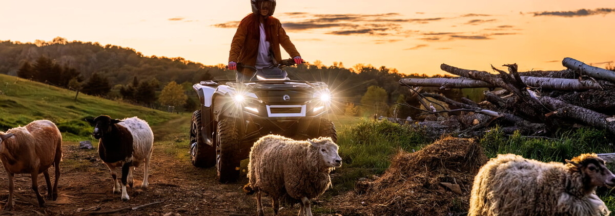 Can-Am challenges farmers to rethink ATV safety
