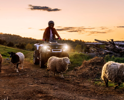 Can-Am challenges farmers to rethink ATV safety