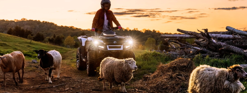 Can-Am challenges farmers to rethink ATV safety