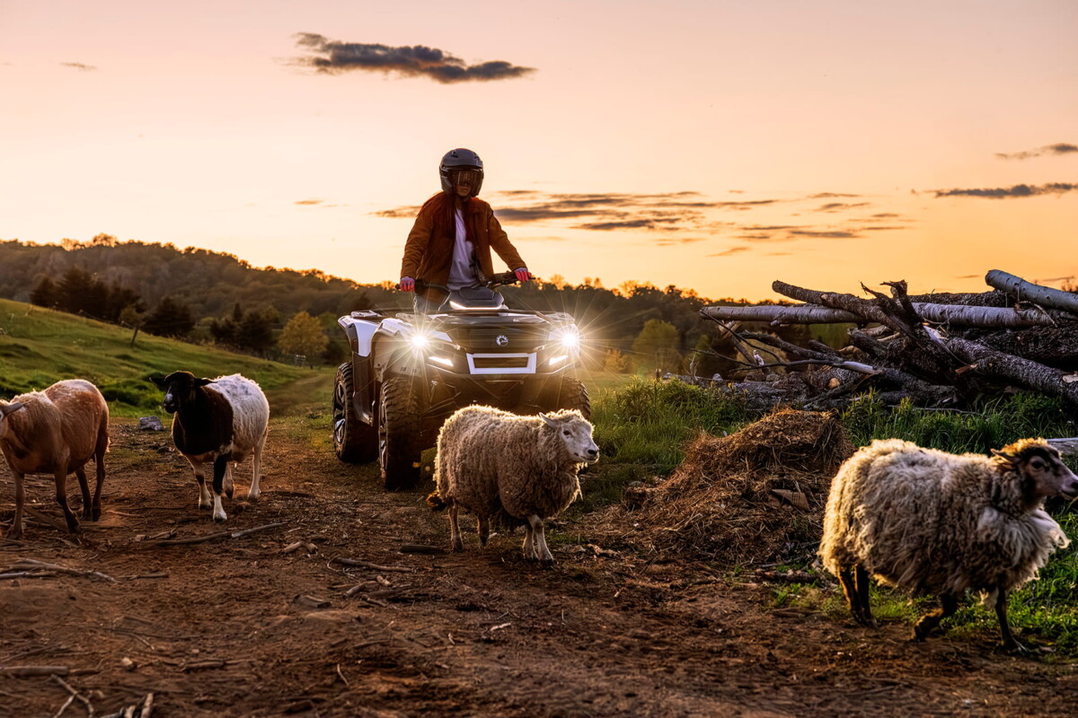 Can-Am challenges farmers to rethink ATV safety