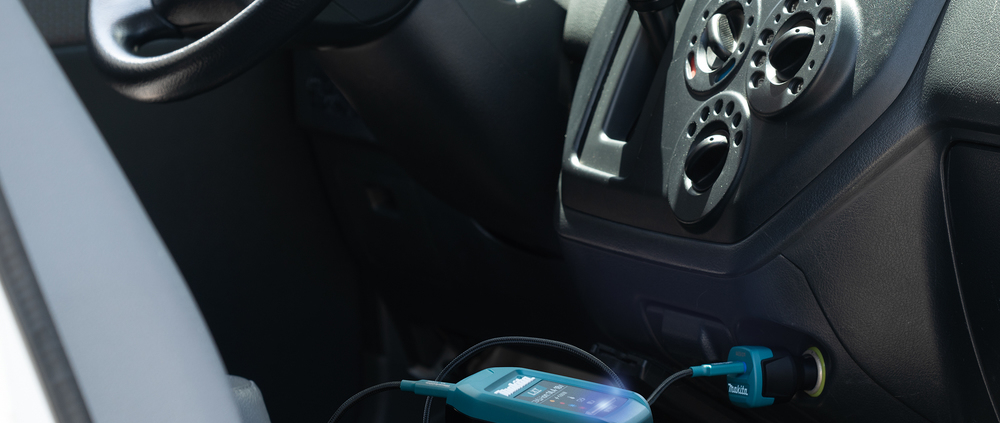 Makita's new battery charger offers plug-in productivity